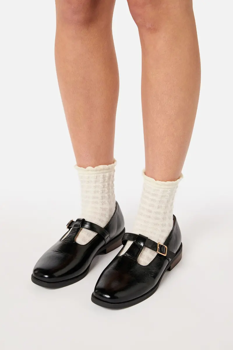 Black T Bar Shoe 1