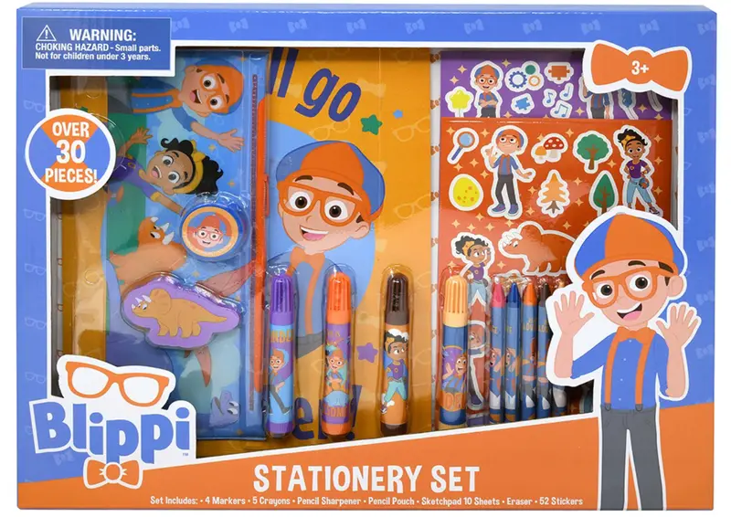 Blippi Over Stationery Set In Box 1