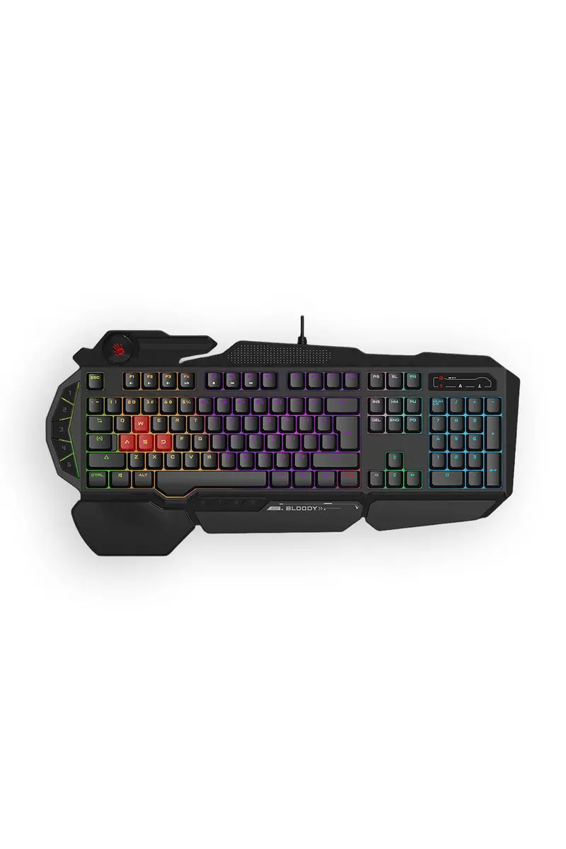 Bloody B310n Black Usb Wired Full-Size Neon Backlit Gaming Keyboard 1