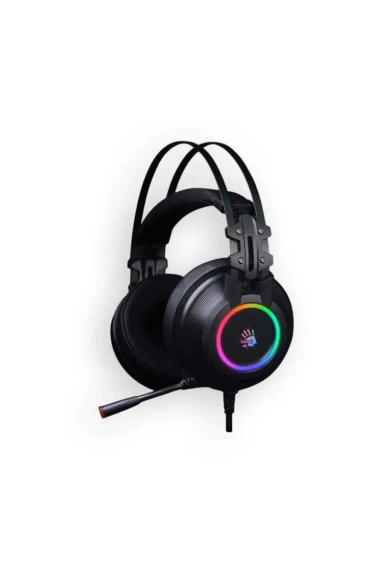 Bloody G528c Black Virtual 7.1 Wired Gaming Headset 1