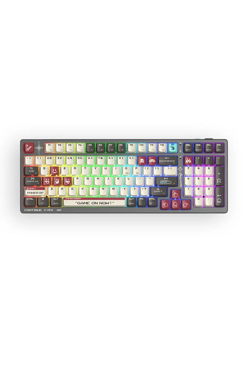 Bloody Ws98 Pixels Red 80% Dual Core Wireless Mechanical Keyboard 1