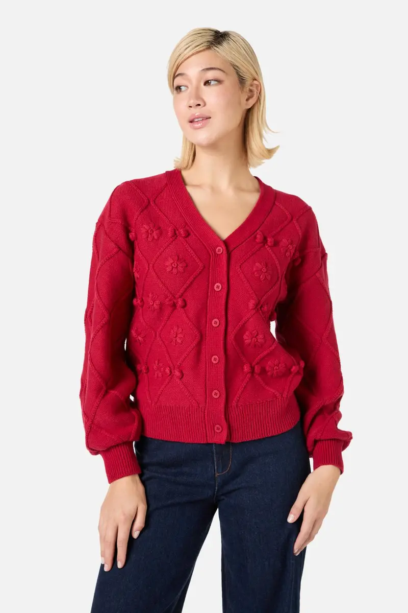Bloom Embroidered Cardigan 1
