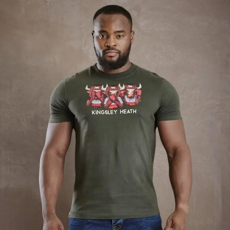 Bob And Weave Crew Tee - Fatigue 1