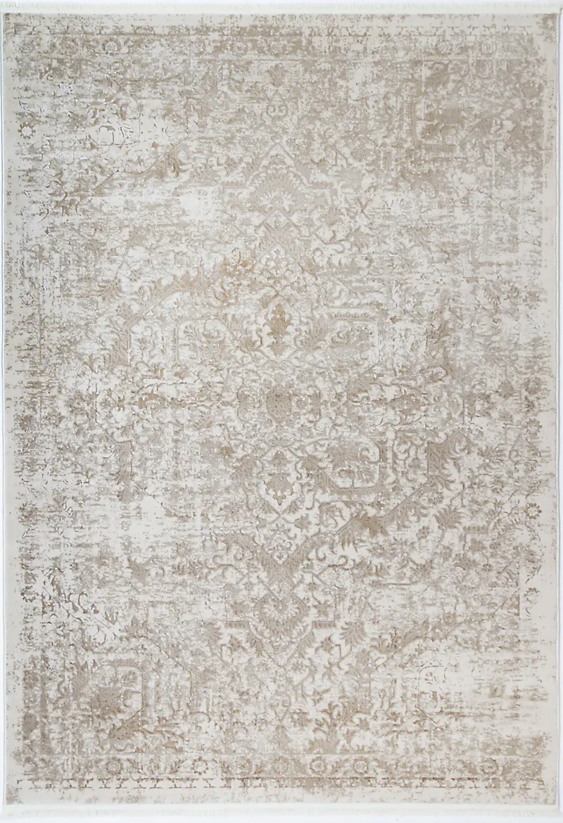 Bohemian Paradise Vintage Beige Rug 1