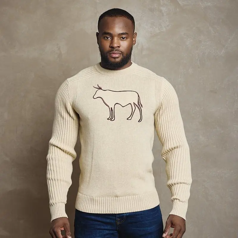 Bold Nguni Knit - Pangolin 1