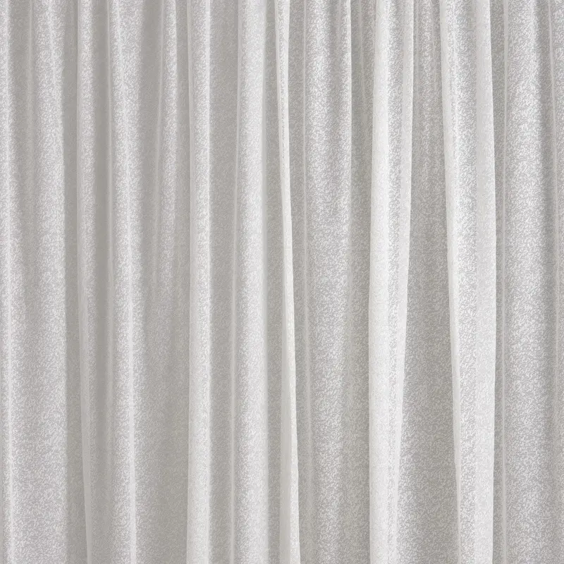 Boucle Lace Curtain Fabric, Ivory 1