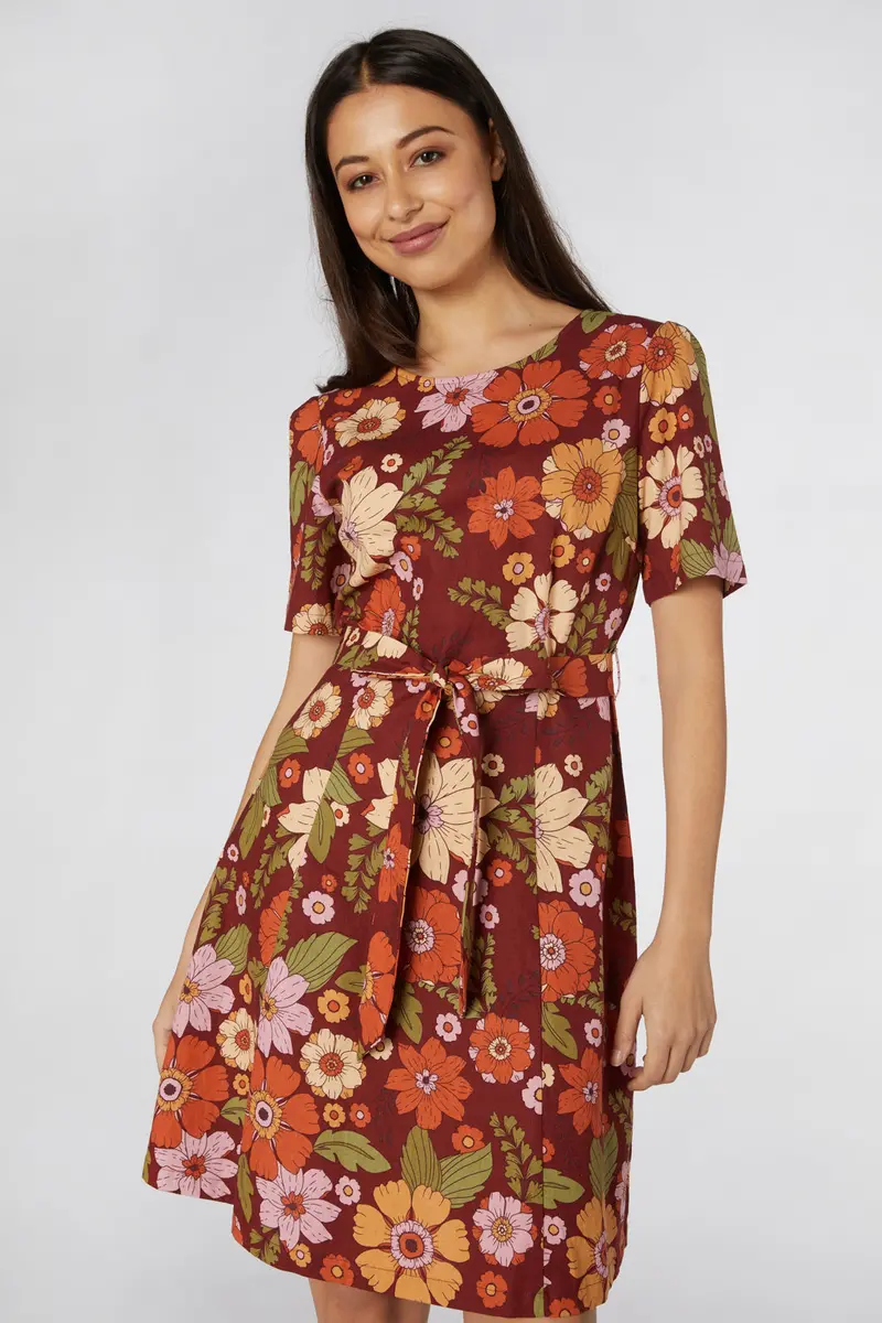 Brandy Floral Dress 9