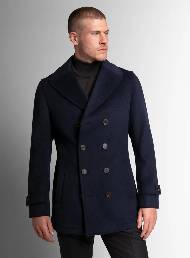 Bridge Navy Blue Peacoat 1