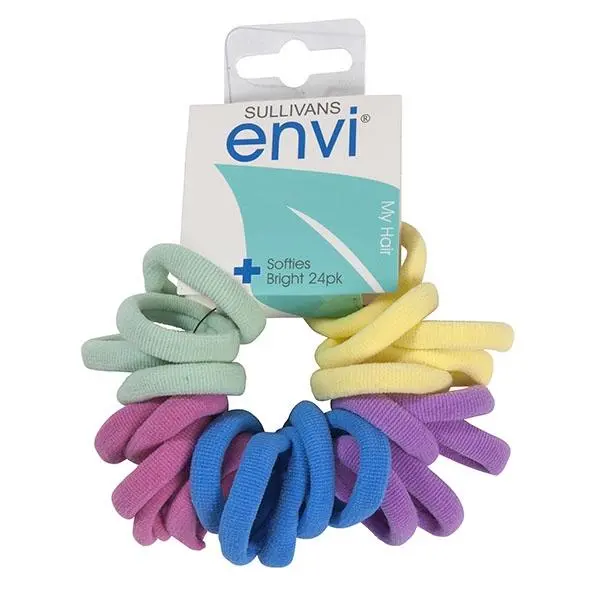 Bright Hair Softies - 24Pk - Envi 1