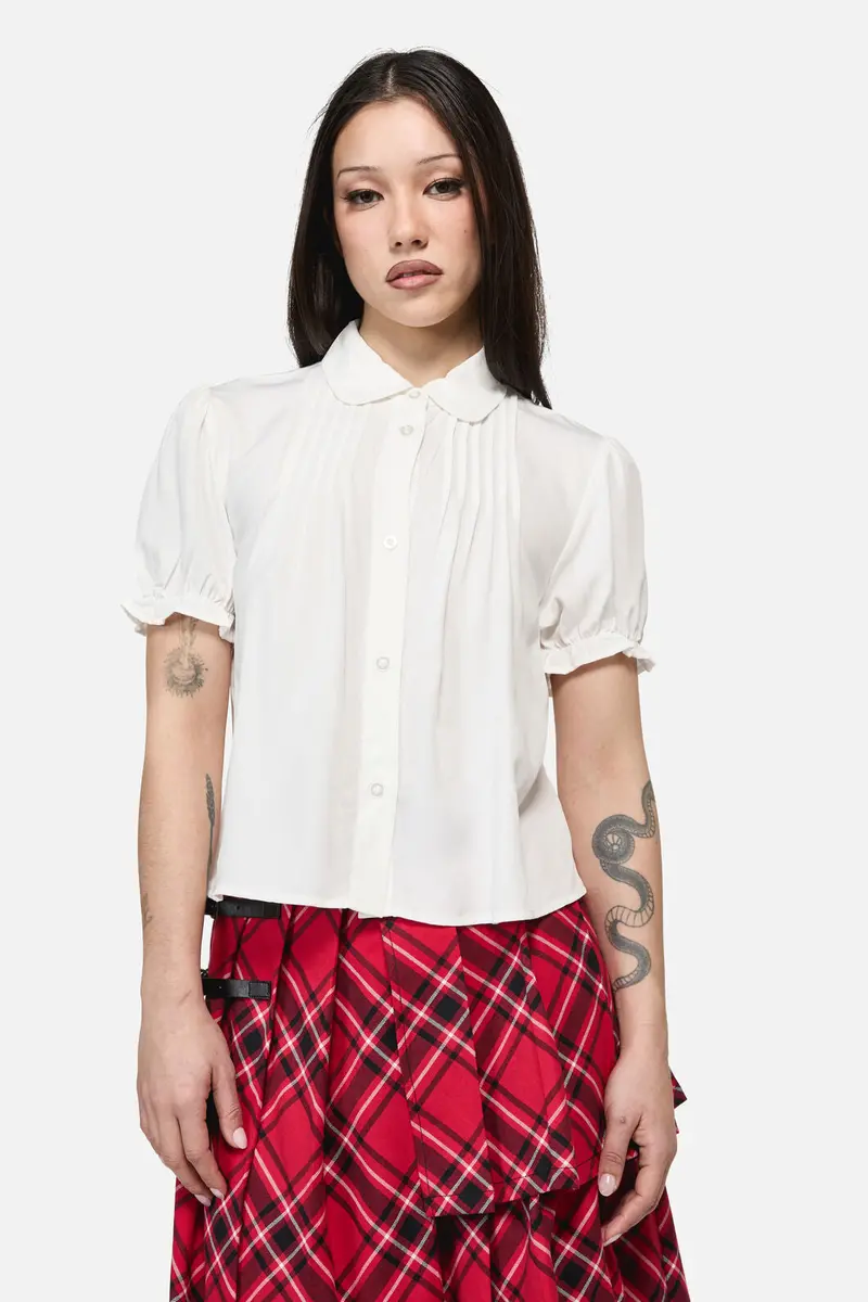 Buccaneer Punk Short Sleeve Blouse 1