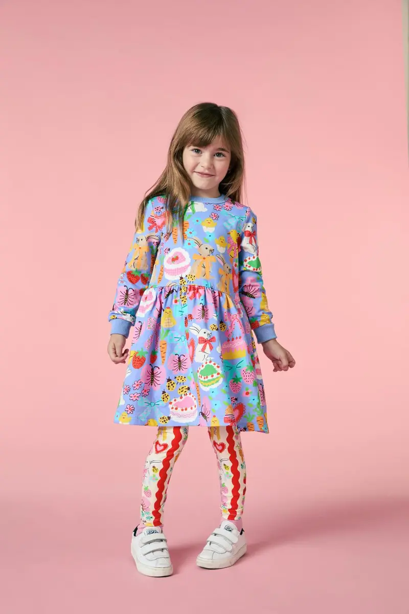 Bunny Stripe Kids Legging 1