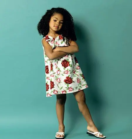 Butterick Pattern B5876 Toddlers'/Children's Dress 1