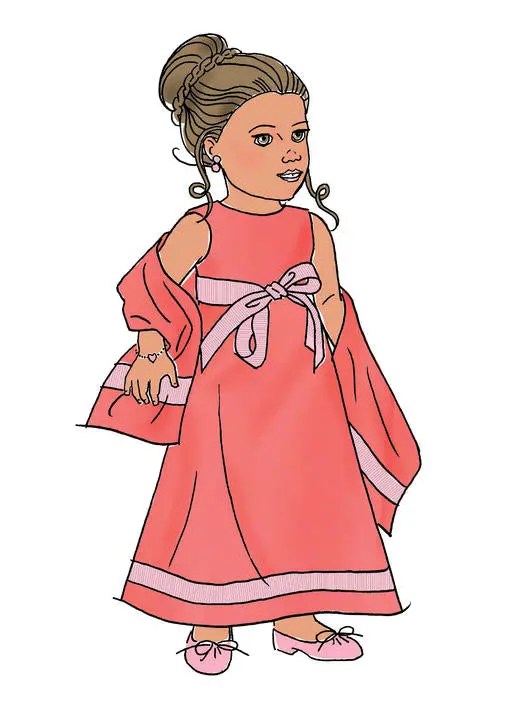 Butterick Pattern B6645 Doll Clothes 1