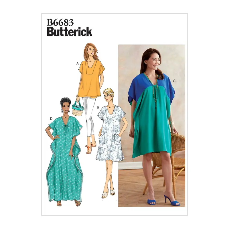 Butterick Pattern B6683 Misses' Dress 1