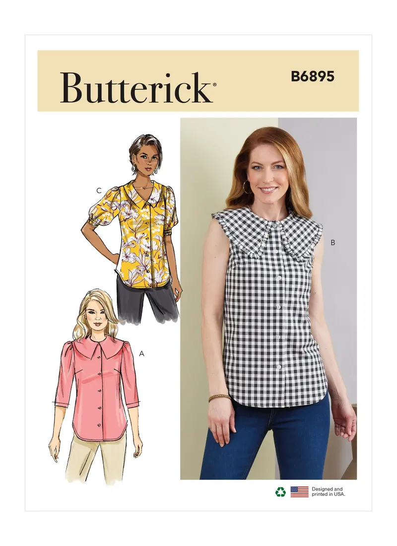 Butterick Pattern B6895 Misses' Top 1
