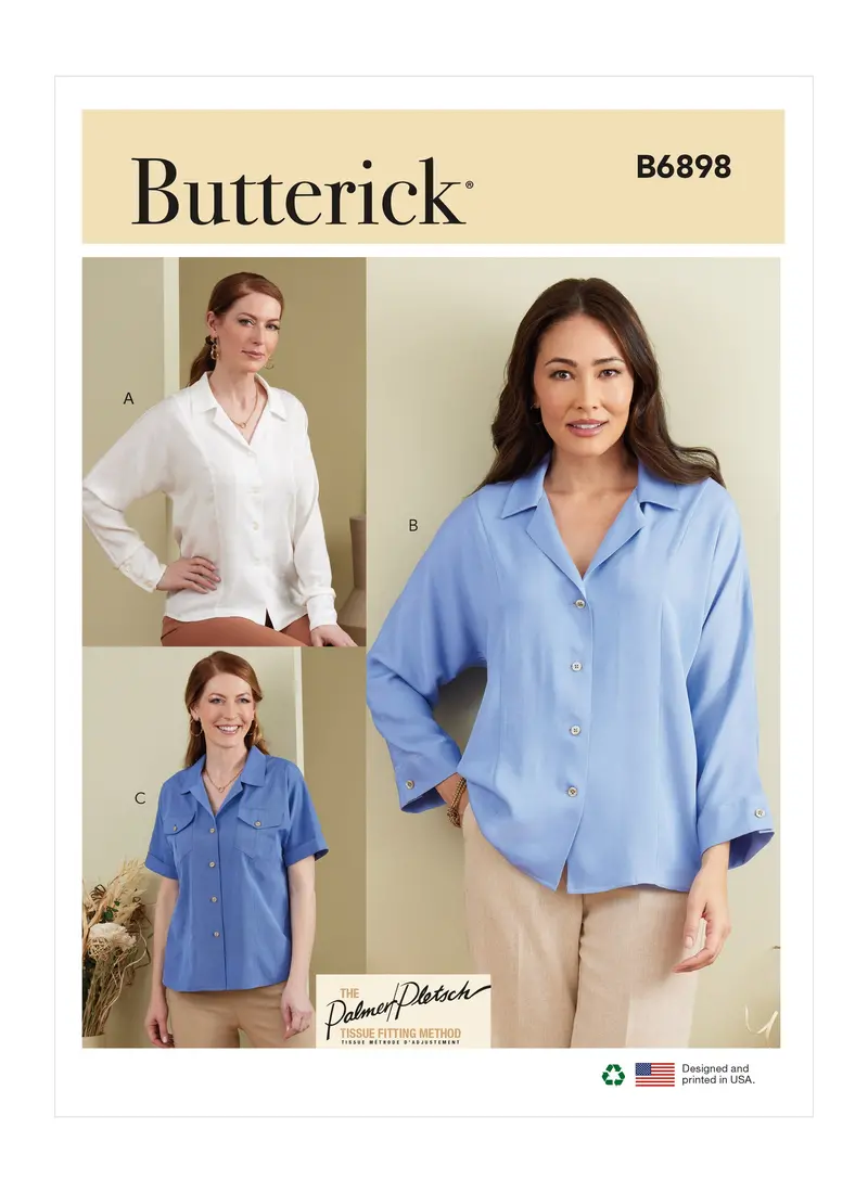 Butterick Pattern B6898 Misses' Top 1