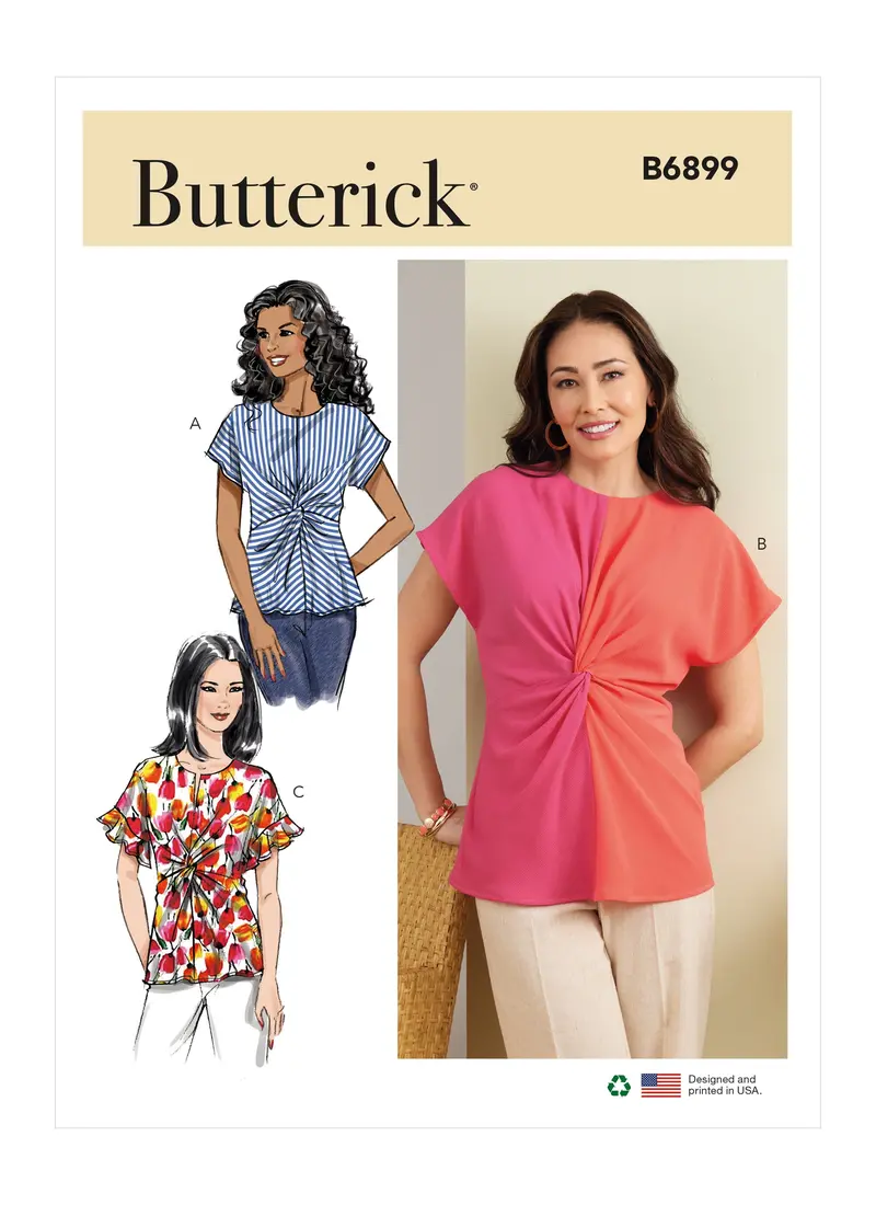 Butterick Pattern B6899 Misses' Top 1