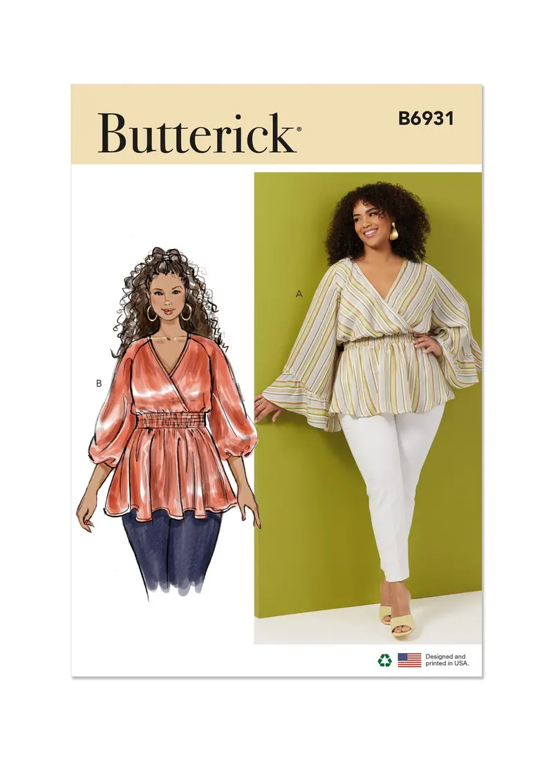 Butterick Pattern B6931 Women's Top 1