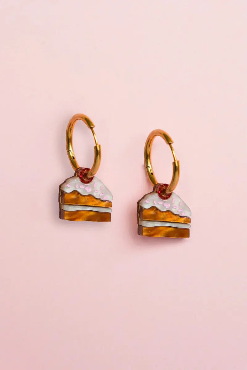 Cake Hoop Earrings 1
