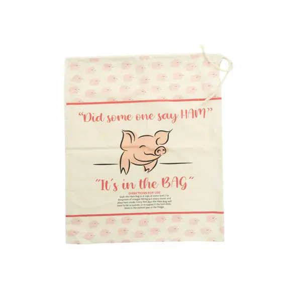 Calico Ham Bag, Pig Print- 50Cmx40cm 1