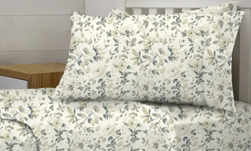Cambridge House Flannelette Sheet Set, Langdon 1