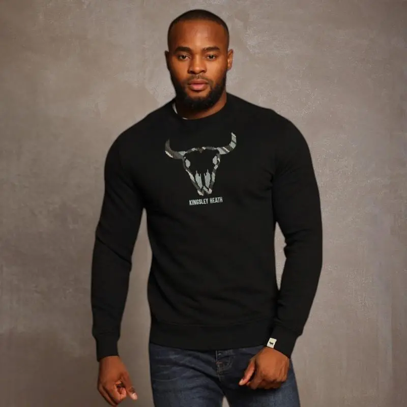 Camo Skull Pullover Sweat - Mamba 1
