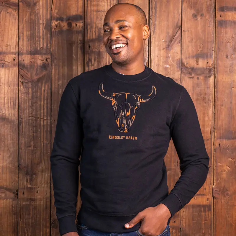 Camo Skull Pullover Sweater Mamba 1