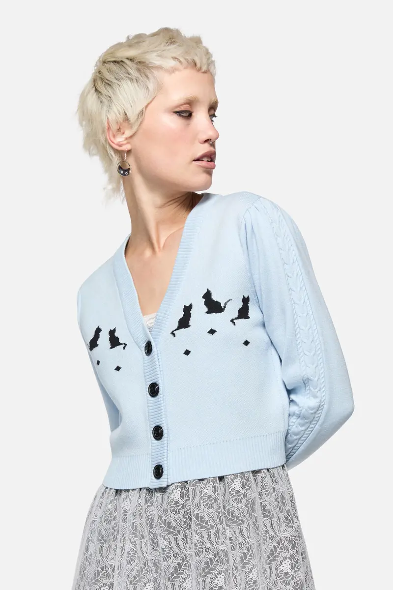 Catkins Cableknit Cardi 1