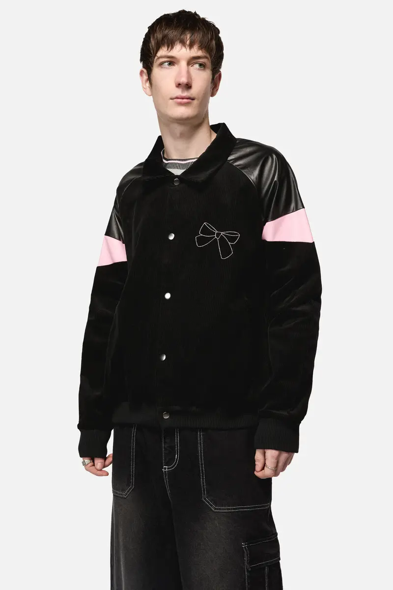 Catkins Chord Panel Bomber Jacket 1