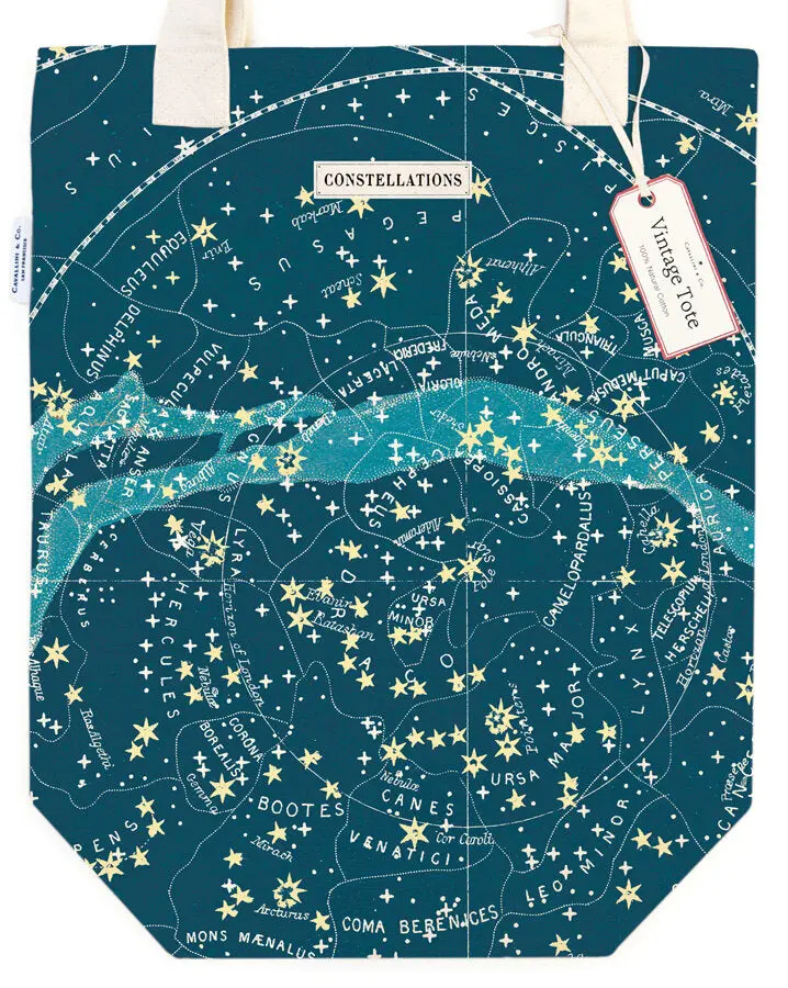 Celestial Tote Bag - Cavallini 1