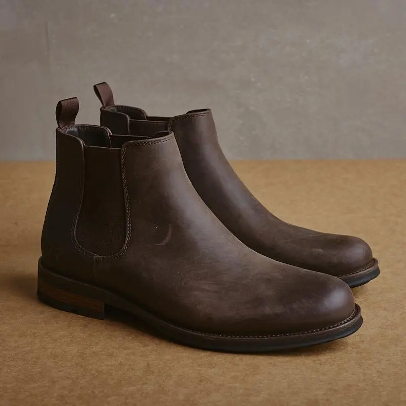 Chelsea Boot - Choc 1