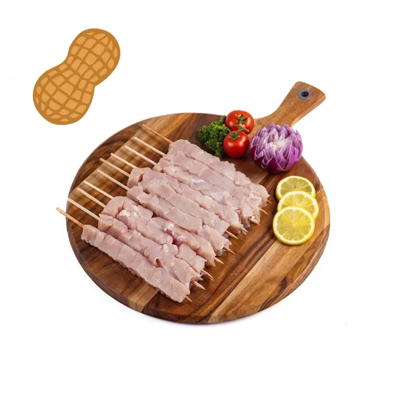 Chicken Breast Kebabs X 10 - Roast Peanut Satay 1