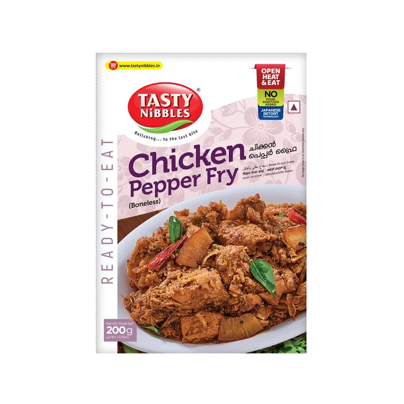 Chicken Pepper Fry (Boneless) 200G 1