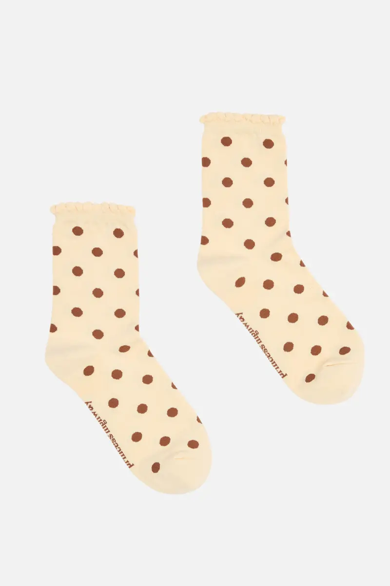 Chocolate Spot Socks 1