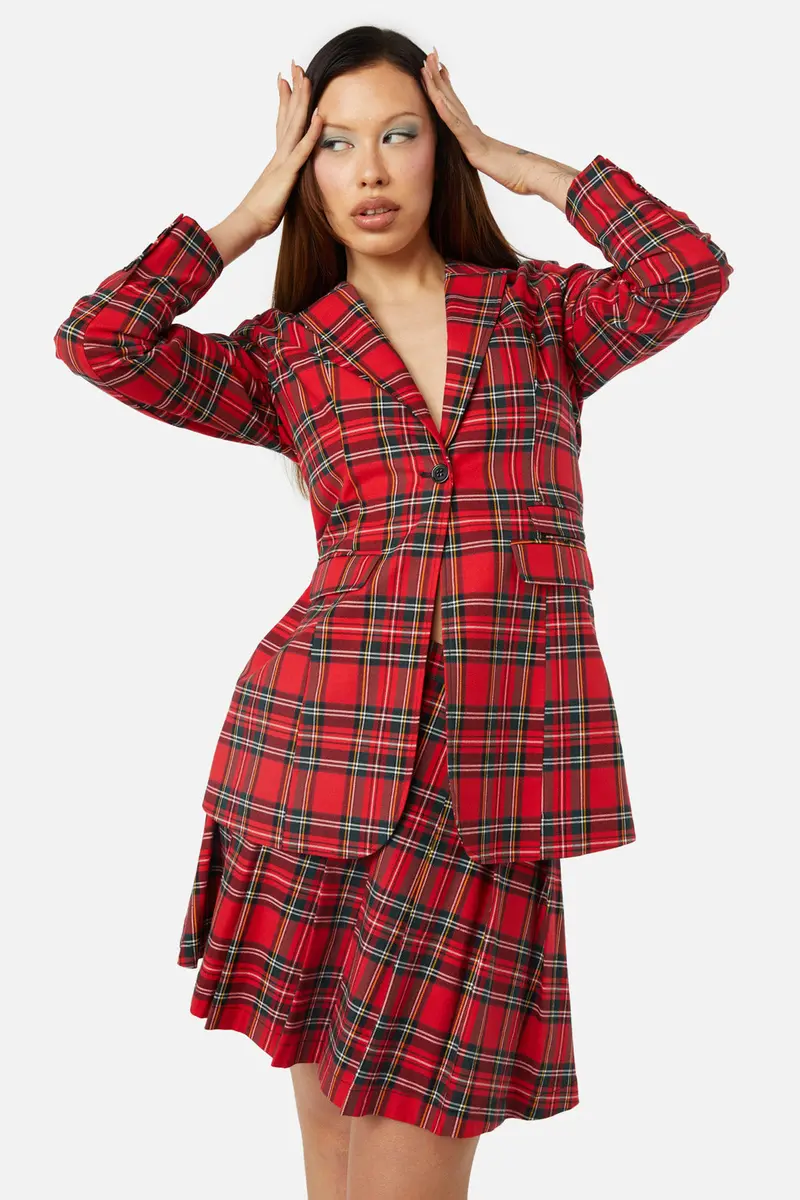 Chosen Tartan Blazer 1