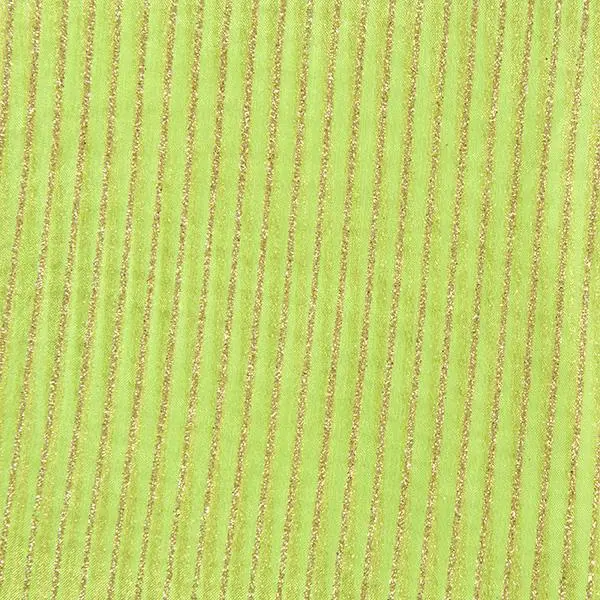 Christmas Organza Fabric, Stripe Gold- Width 148Cm 1