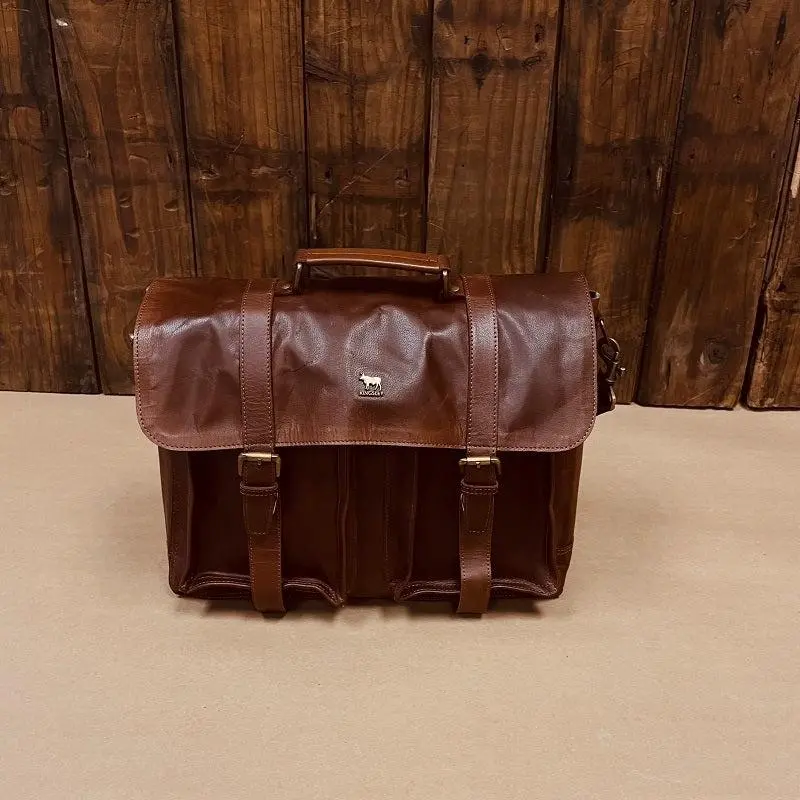 Cityscapes Messenger Bag - Tan 1