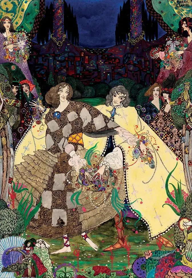 Clarke, The Garden Of Paradise Art Print 1