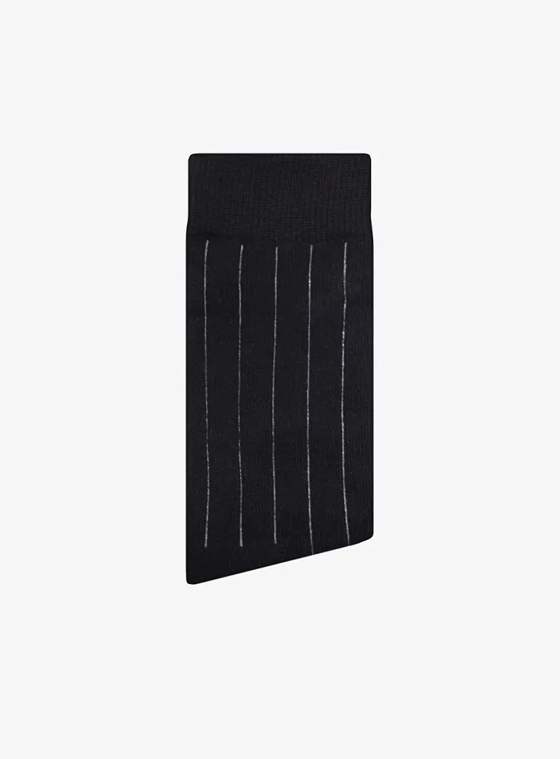 Classic Stripe Black Socks 1