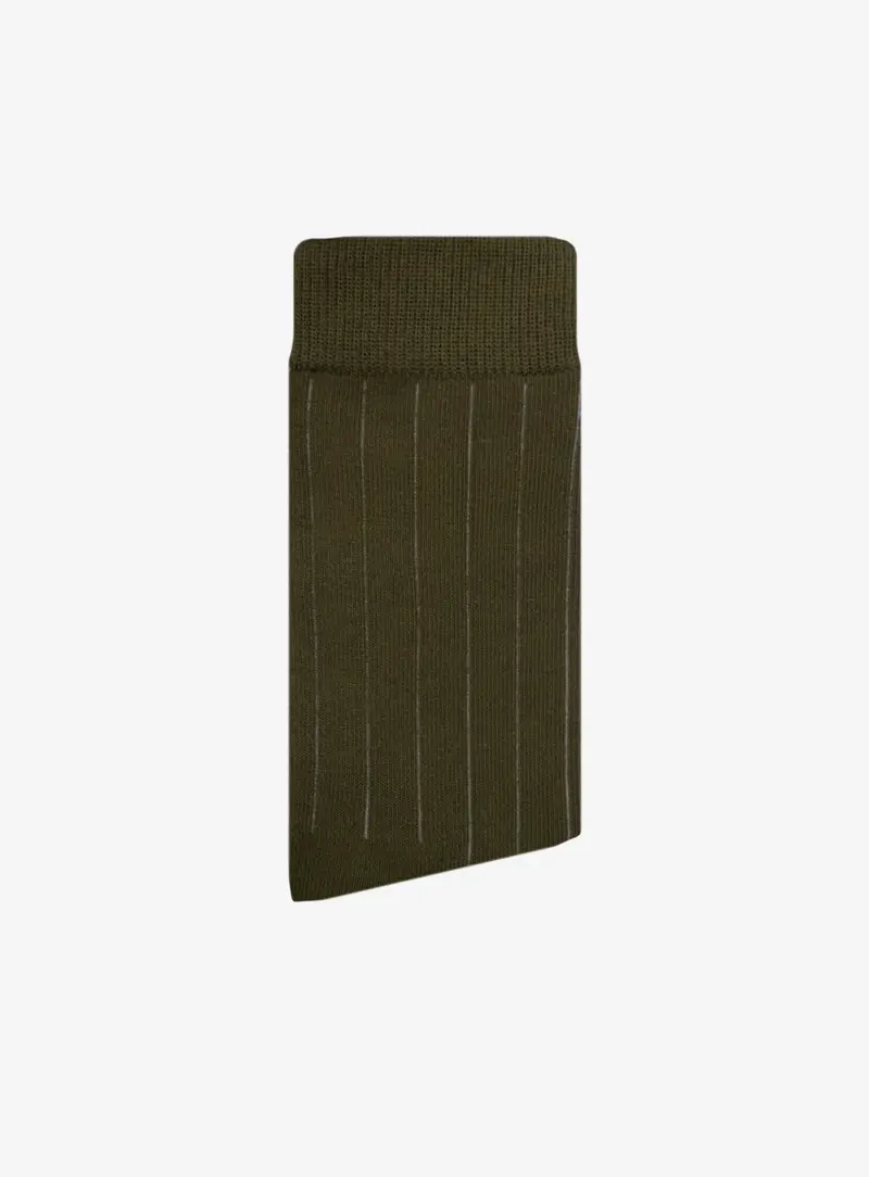 Classic Stripe Green Socks 1