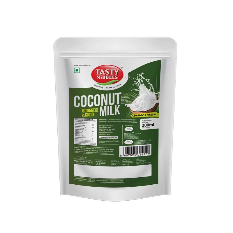 Coconut Milk 200G Pouch | Thenga Paal 1