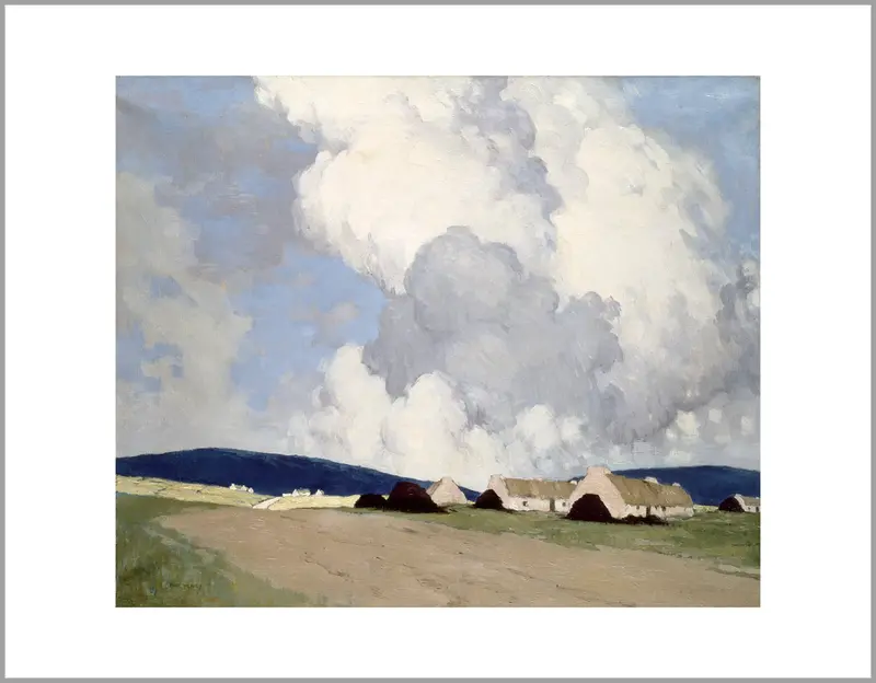 Connemara Cottages Canvas Print 1