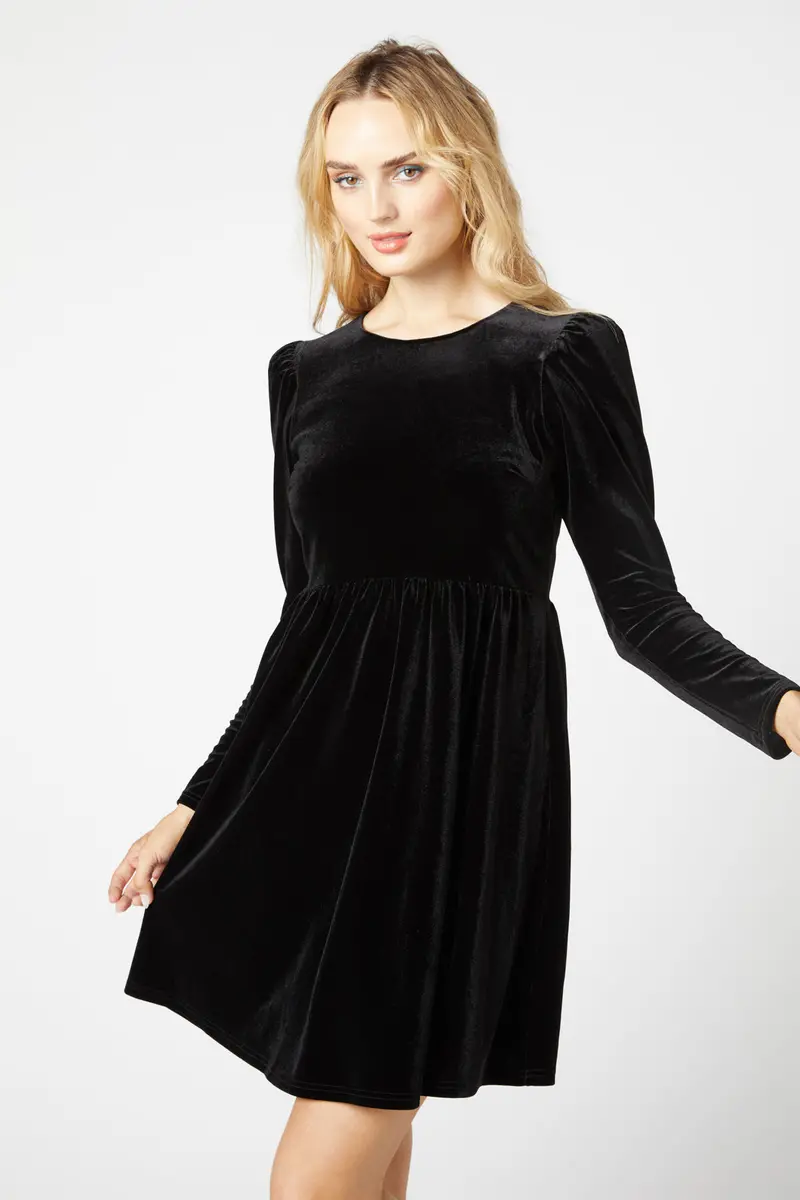 Cordelia Velvet Dress 1