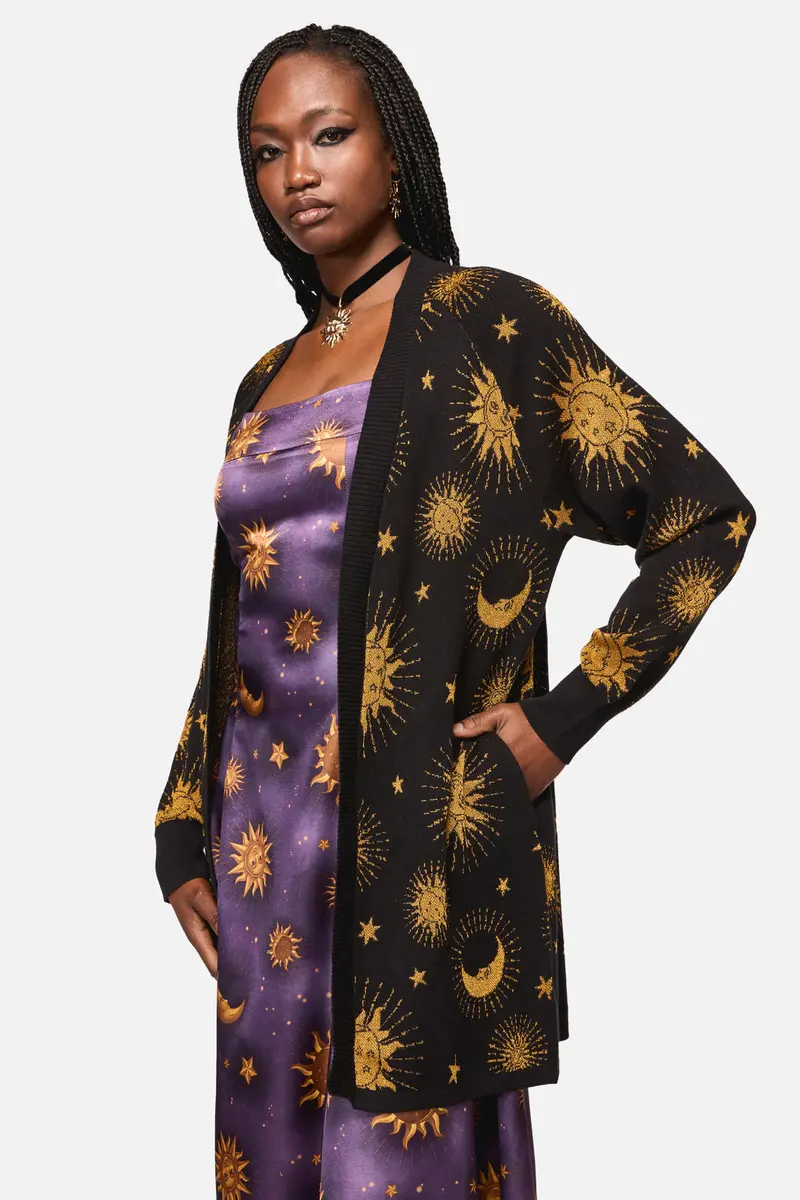 Cosmic Light Goth Cardigan 1