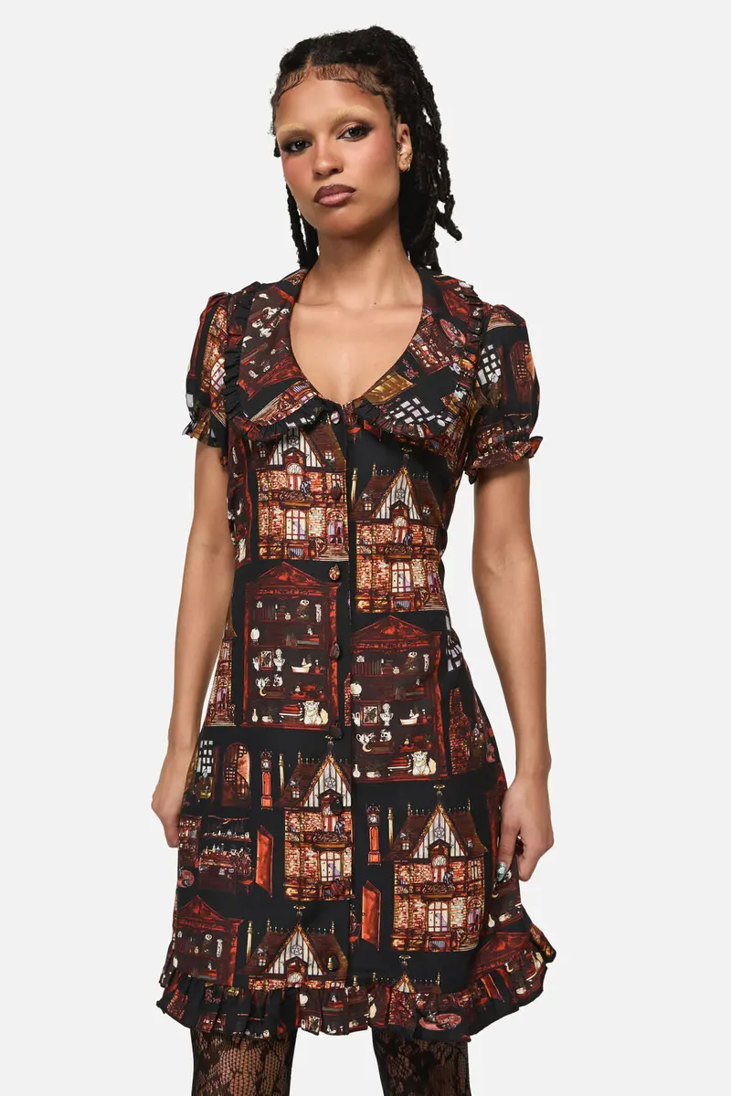 Covenstead A-Line Goth Dress 1