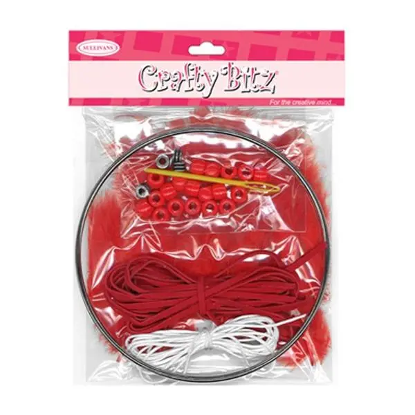 Crafty Bitz Dream Catcher Kit, Red 1