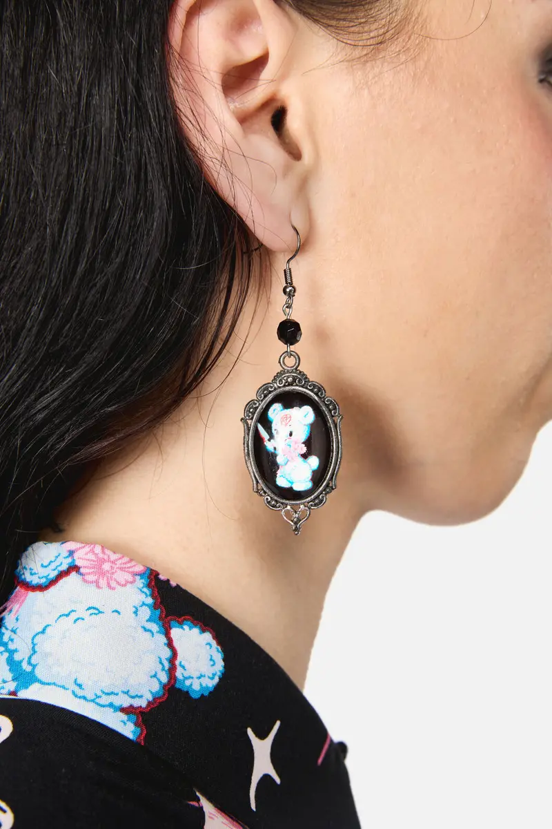 Creeps Framed Earrings 1