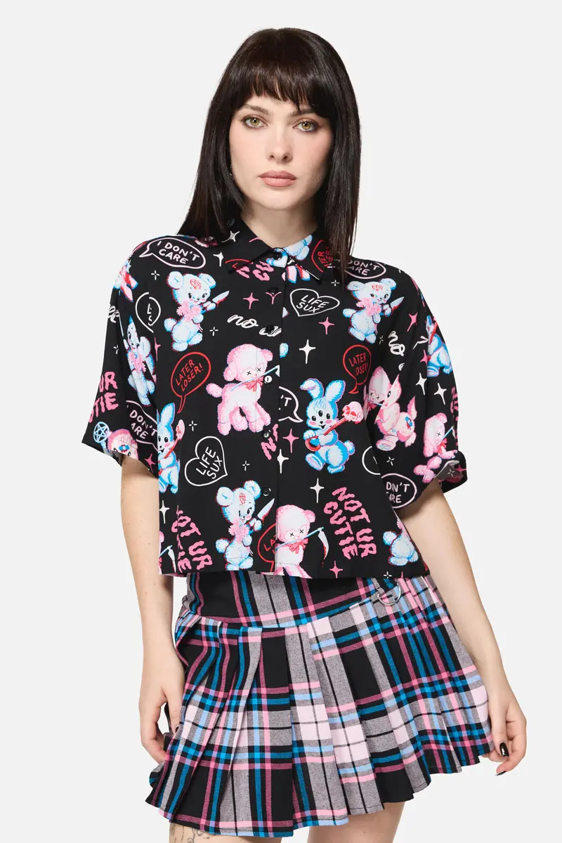 Creeps Goth Blouse 1