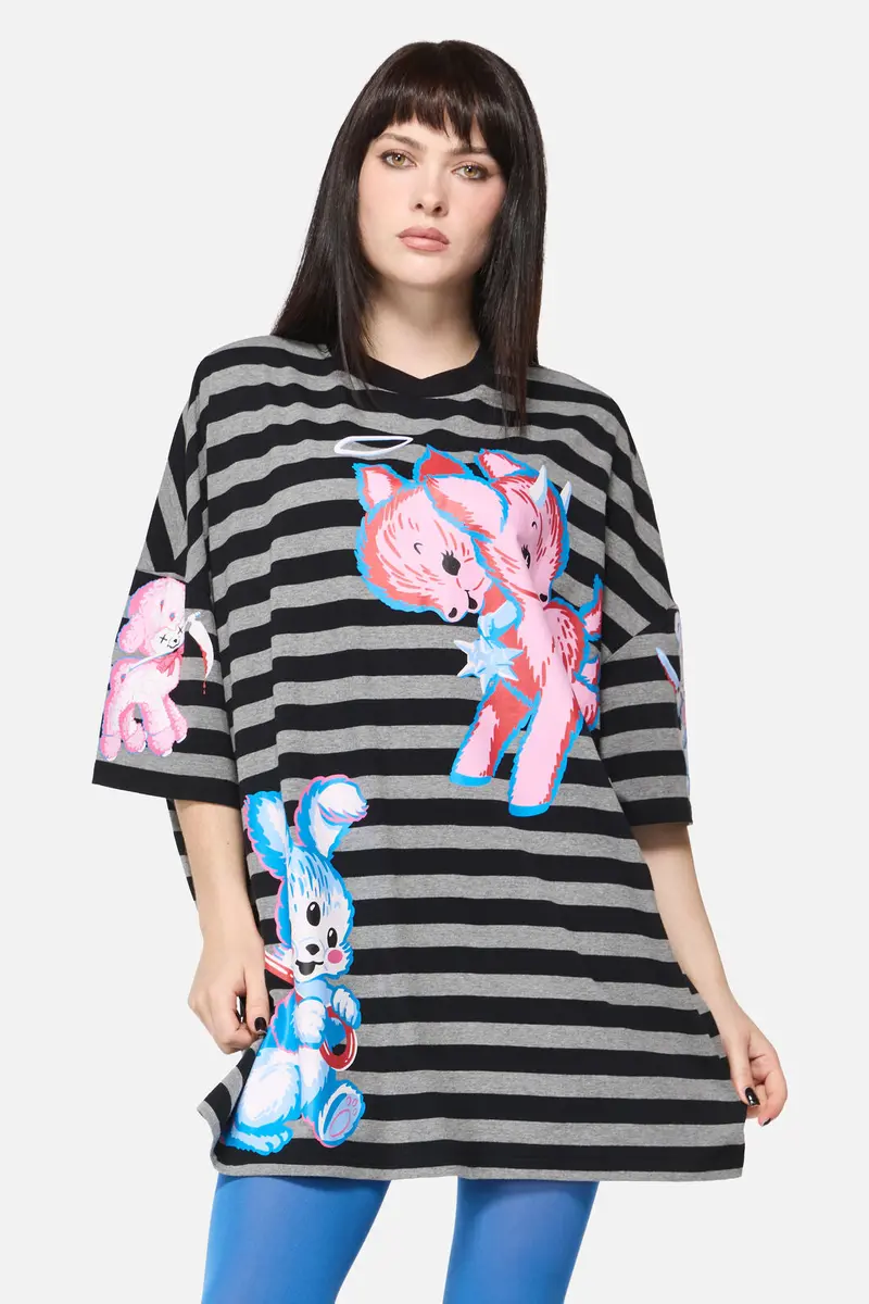 Creeps Goth Oversized Tee 1