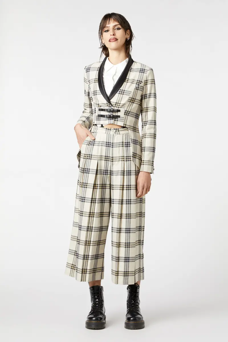 Crescent Tartan Tail Coat 1